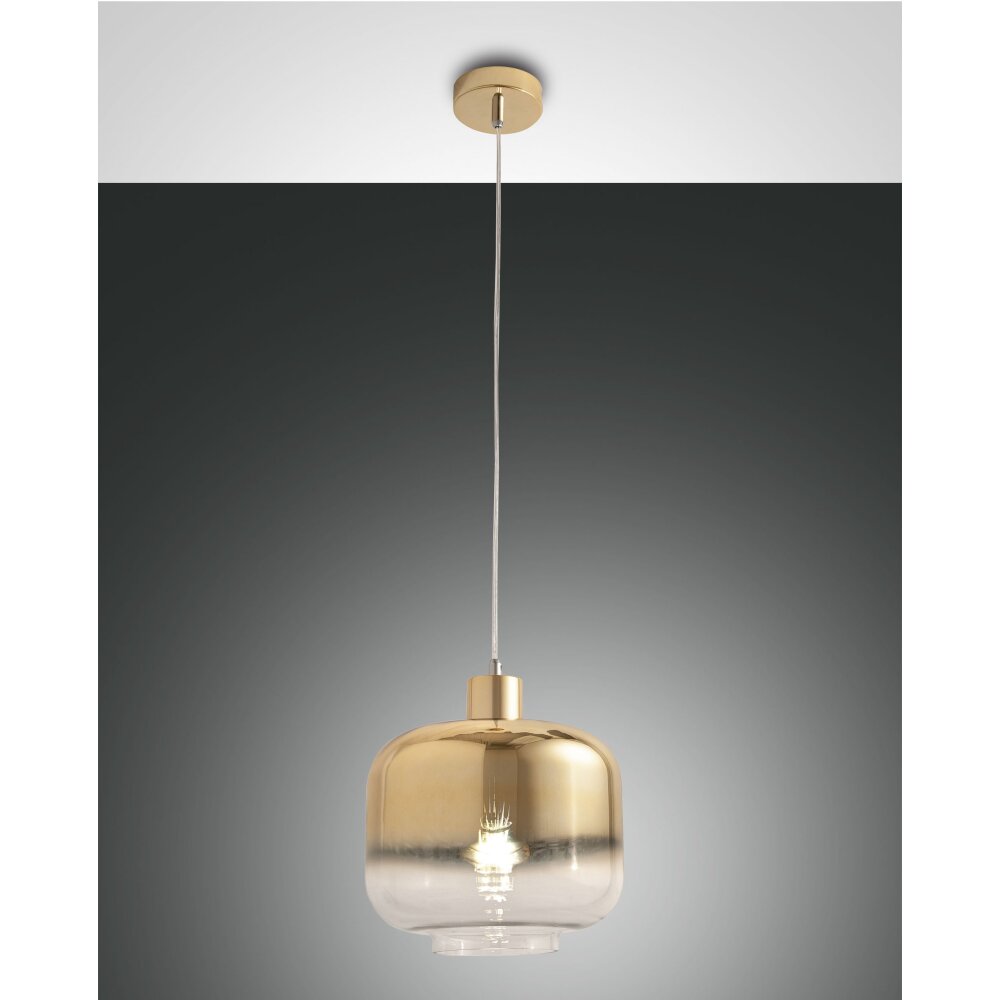 Suspension Fabas Luce Cathy Chrome, 1 lumière main product photo