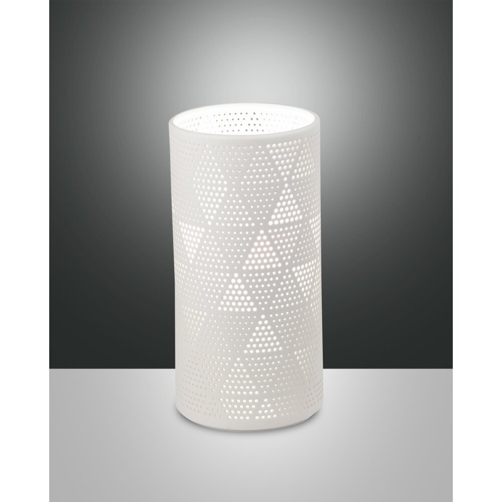 Lampe de table Fabas Luce Micol Blanc, 1 lumière main product photo