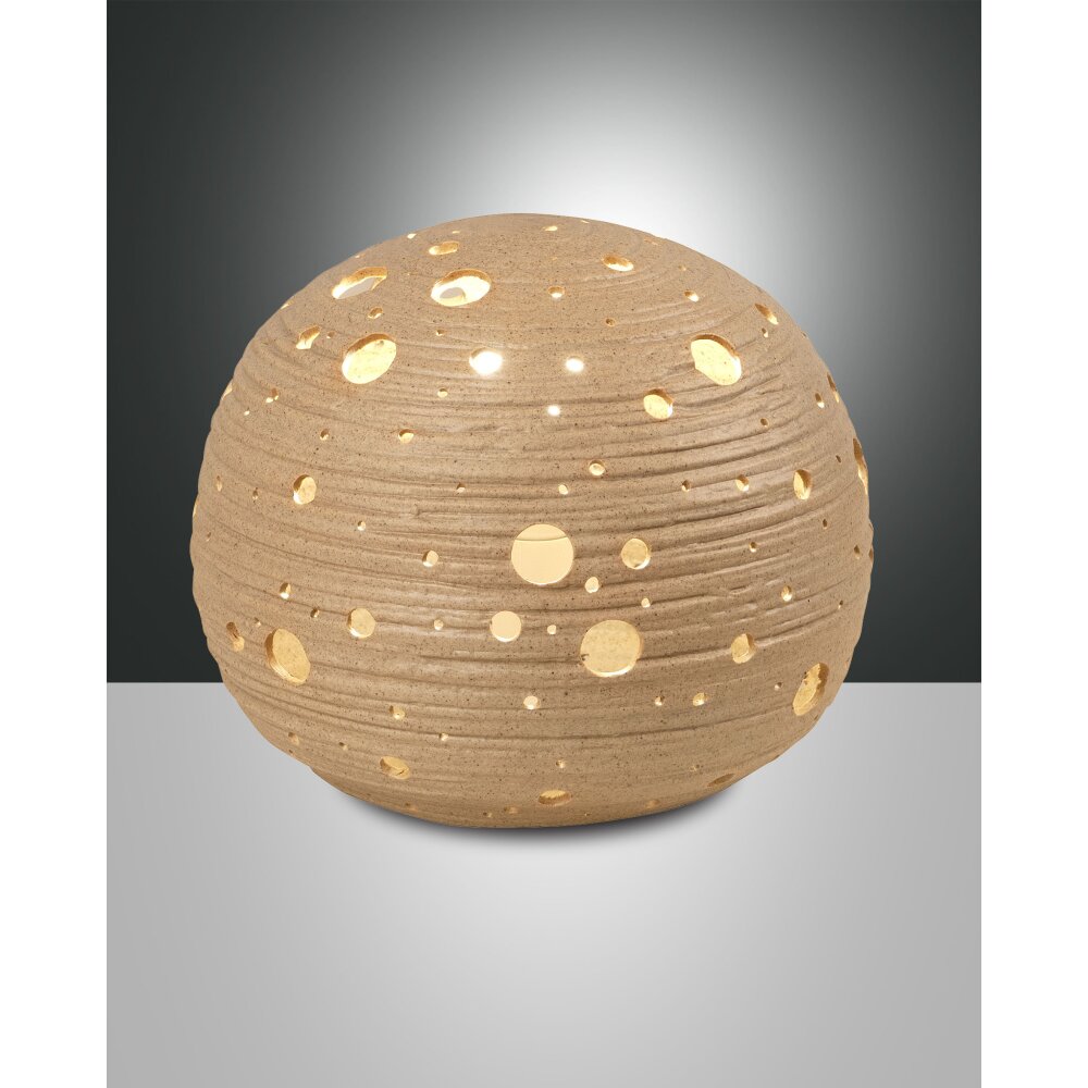 Lampe de table Fabas Luce Corvara Kaki, 1 lumière main product photo