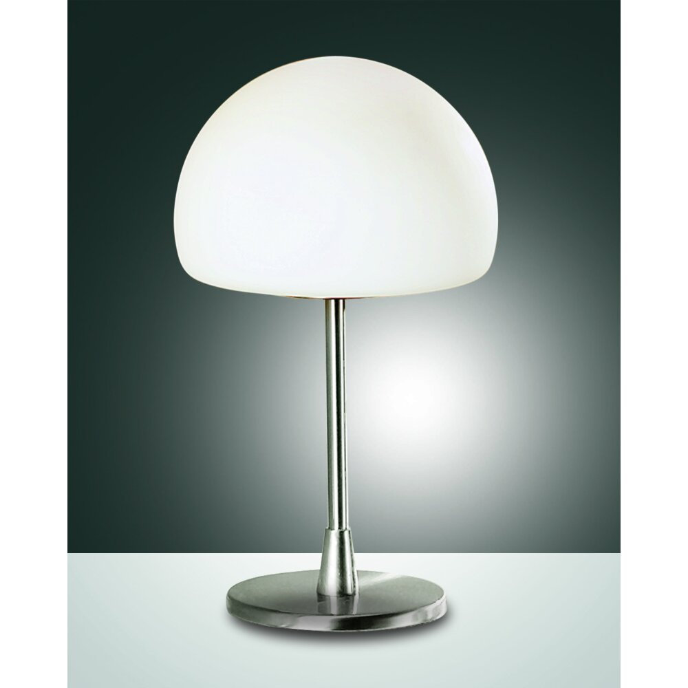 Lampe de table Fabas Luce Gaia LED Nickel mat, 1 lumière main product photo