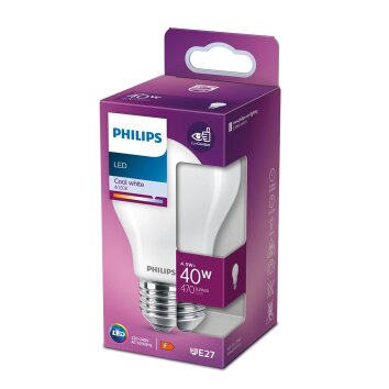 Philips LED E27 4,5 Watt 4000 Kelvin 470 Lumen Philips LED E27 4,5 Watt 4000 Kelvin 470 Lumen