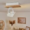 Plafonnier Giresta LED Écru, Blanc, 1 lumière