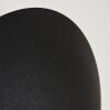Applique murale Mezia LED Noir, 1 lumière