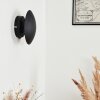 Applique murale Mezia LED Noir, 1 lumière