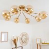 Plafonnier Alden Laiton, 8 lumières