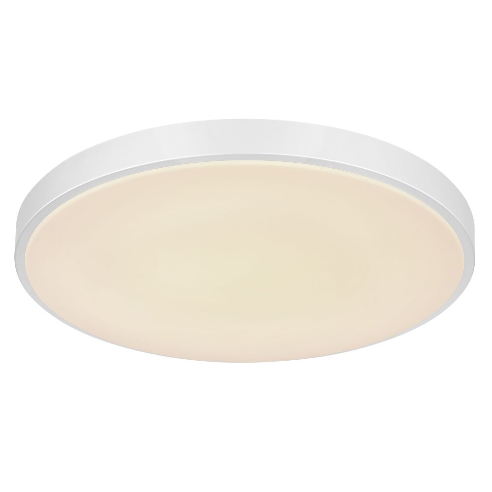 Plafonnier Globo SONNY LED Argenté, Blanc, 1 lumière, Télécommandes main product photo