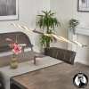 Suspension Carmacks LED Chrome, 4 lumières