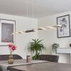 Suspension Carmacks LED Chrome, 4 lumières