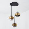 Suspension Traak Noir, 3 lumières Suspension Traak Noir, 3 lumières