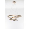 Suspension Artemide Pirce LED Or, 1 lumière