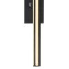 Applique murale Globo VIGGO LED Aluminium, Noir, 1 lumière