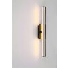Applique murale Globo VIGGO LED Aluminium, Noir, 1 lumière