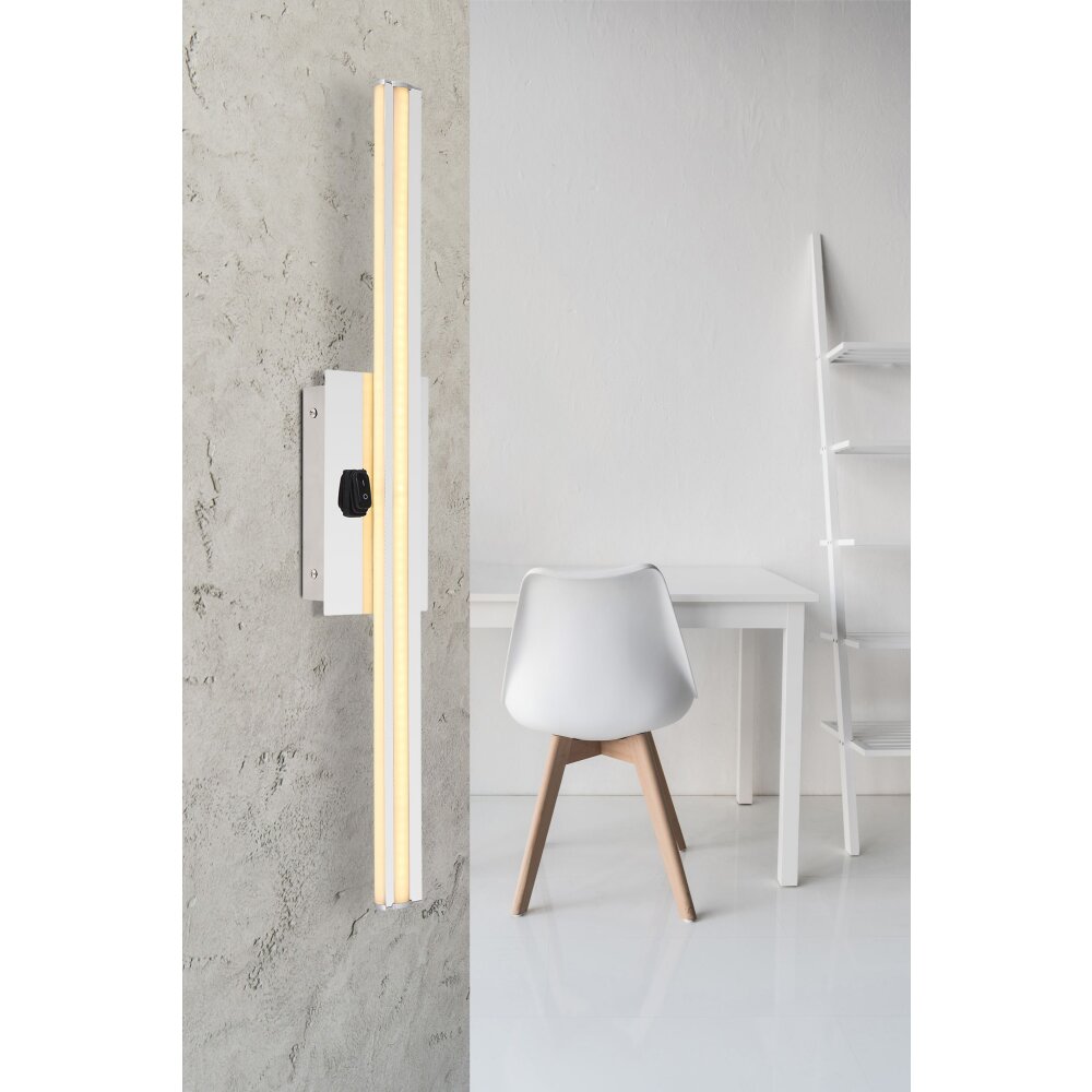Applique murale Globo VIGGO LED Aluminium, Chrome, 1 lumière main product photo