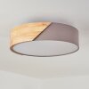 Plafonnier Mjelstad Brun, Gris, Blanc, 2 lumières