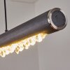 Suspension Rodeche LED Argenté, 1 lumière