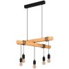 TOWNSHEND Suspension Luminaires Eglo Brun, Noir, 5 lumières