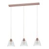 Suspension Eglo-Leuchten COPLEY Or rose, 3 lumières