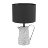 Lampe de table Eglo-Leuchten KENSAL Gris, Noir, 1 lumière