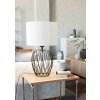 Lampe de table Eglo-Leuchten NIMLET Noir, 1 lumière