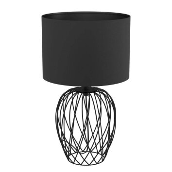 Lampe de table Eglo-Leuchten NIMLET Noir, 1 lumière