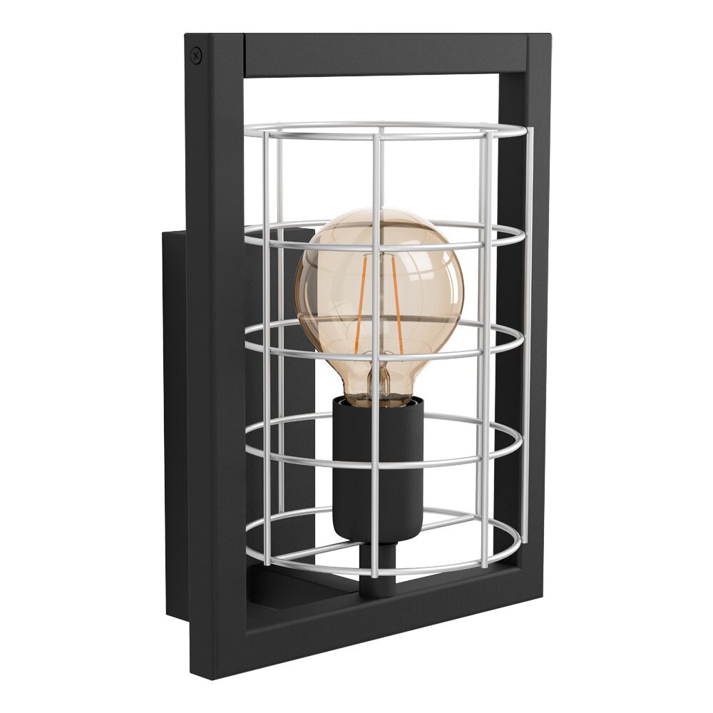 Applique murale Eglo-Leuchten JUBILY Noir, 1 lumière main product photo