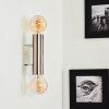 Applique murale Tulla Nickel mat, 2 lumières