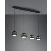 Suspension Trio-Leuchten Fletcher Noir, 4 lumières