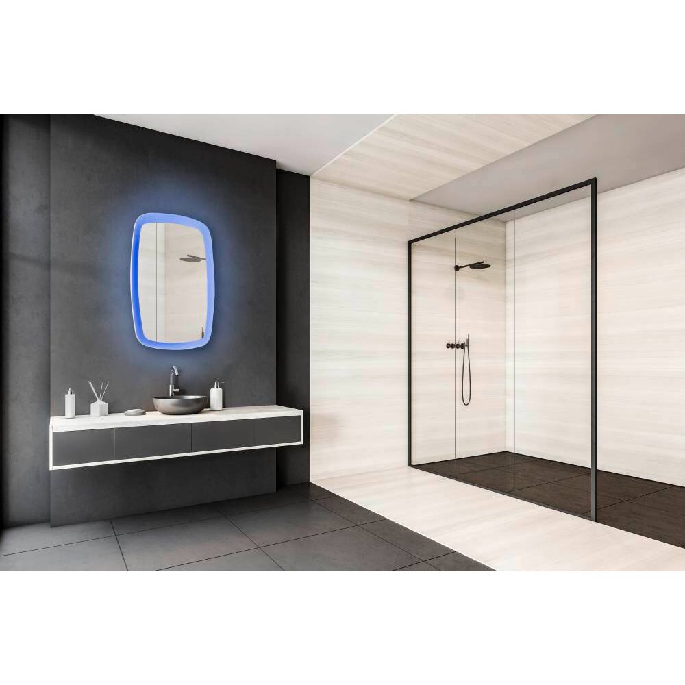 lampe miroir Eglo-Leuchten JUAREZA-Z LED Blanc, 1 lumière main product photo