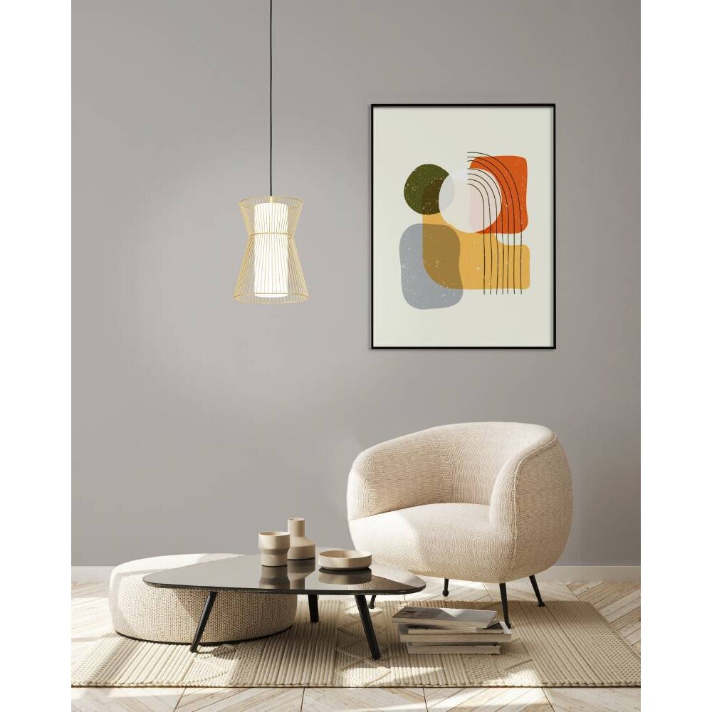 Suspension Eglo-Leuchten MASETA Or, 1 lumière main product photo