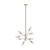Suspension Eglo-Leuchten GRADOLI 1 Laiton, 8 lumières