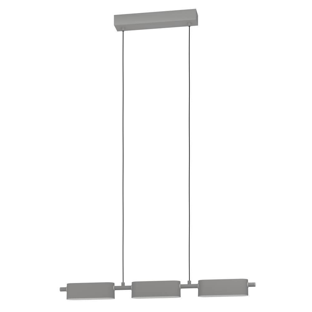 Suspension Eglo-Leuchten ROVIRA LED Argenté, 3 lumières main product photo