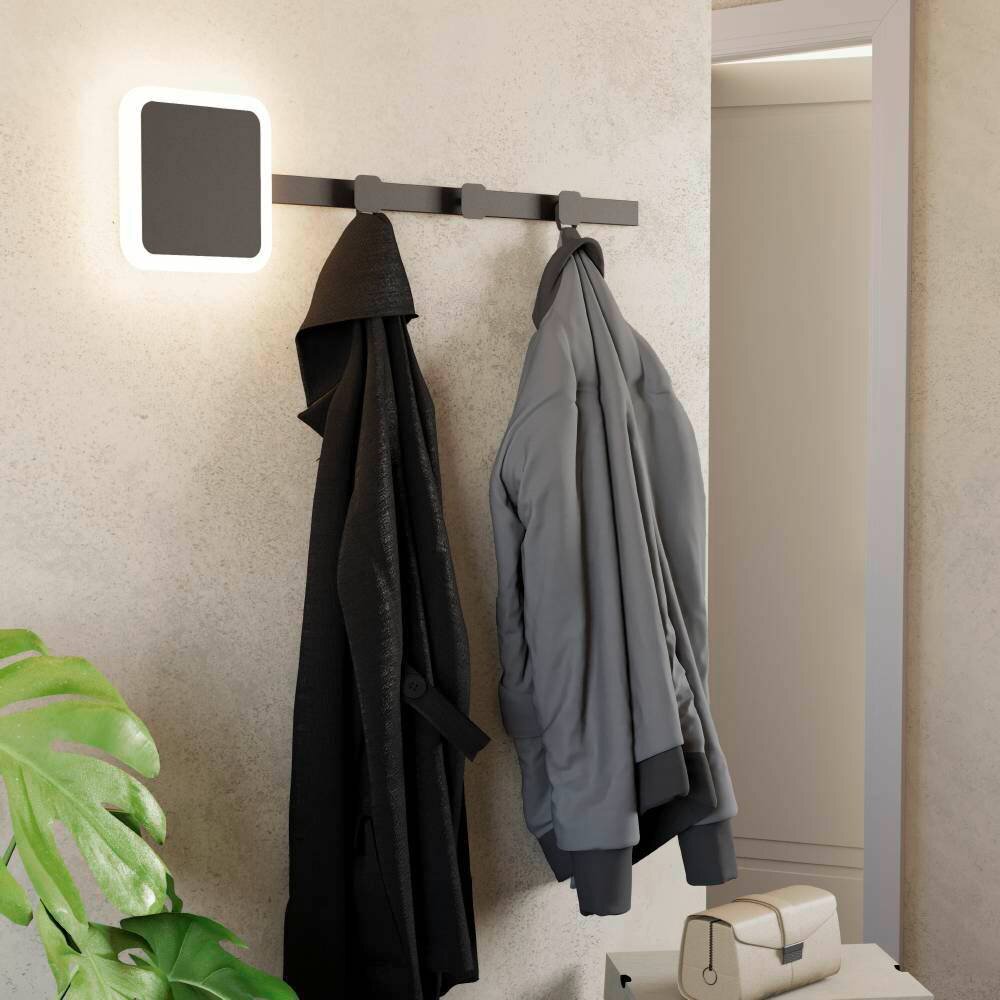 Applique murale Eglo-Leuchten CARTIGNANO LED Noir, 1 lumière main product photo