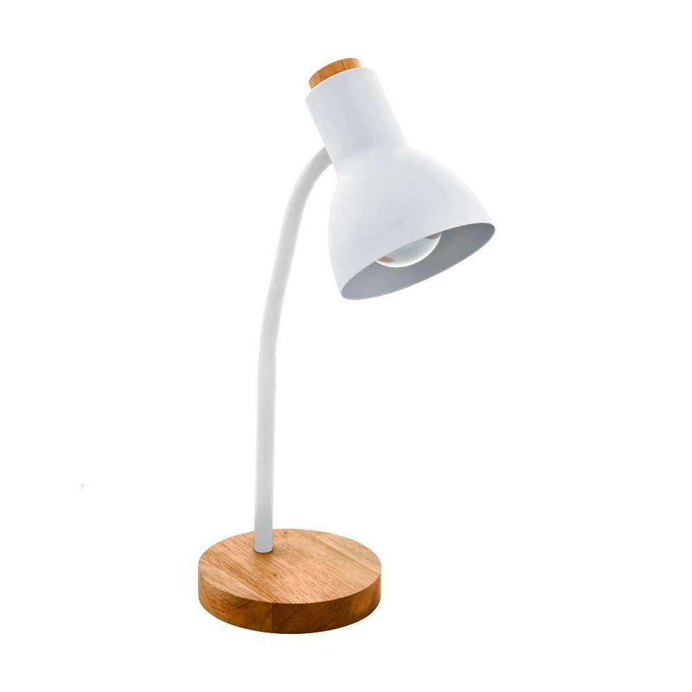 Lampe de table Eglo-Leuchten VERADAL Brun, Blanc, 1 lumière main product photo