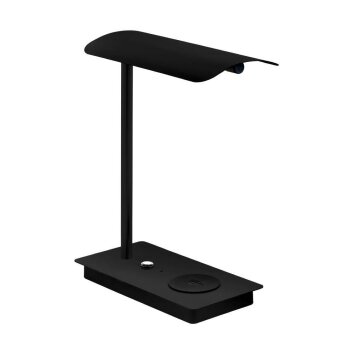 Lampe de table Eglo-Leuchten ARENAZA LED Noir, 1 lumière