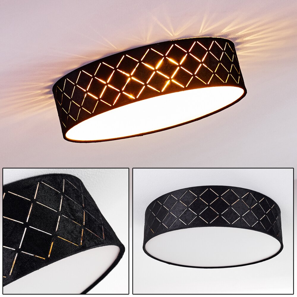 Plafonnier Chazy Blanc, 2 lumières main product photo