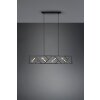 Suspension Trio-Leuchten Bela Noir, 4 lumières