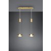 Suspension Trio-Leuchten Franklin LED Laiton, 2 lumières