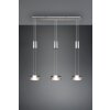 Suspension Trio-Leuchten Franklin LED Nickel mat, 3 lumières Suspension Trio-Leuchten Franklin LED Nickel mat, 3 lumières
