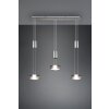 Suspension Trio-Leuchten Franklin LED Nickel mat, 3 lumières Suspension Trio-Leuchten Franklin LED Nickel mat, 3 lumières