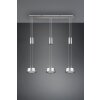 Suspension Trio-Leuchten Franklin LED Nickel mat, 3 lumières Suspension Trio-Leuchten Franklin LED Nickel mat, 3 lumières