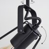 Plafonnier Uatuasa Écru, Noir, 2 lumières