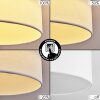 Plafonnier Purus LED Blanc, 1 lumière