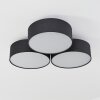Plafonnier Purus LED Noir, 1 lumière