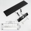 Suspension Luturula LED Noir, 1 lumière