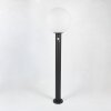Borne lumineuse Bubodefo Anthracite, 1 lumière, Détecteur de mouvement