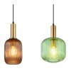 Suspension Globo NORMY Laiton, 4 lumières