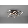 Plafonnier Reality Mobile LED Noir, 1 lumière, Télécommandes