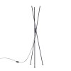 Lampadaire Paul-Neuhaus Q-PETER LED Anthracite, 3 lumières, Télécommandes