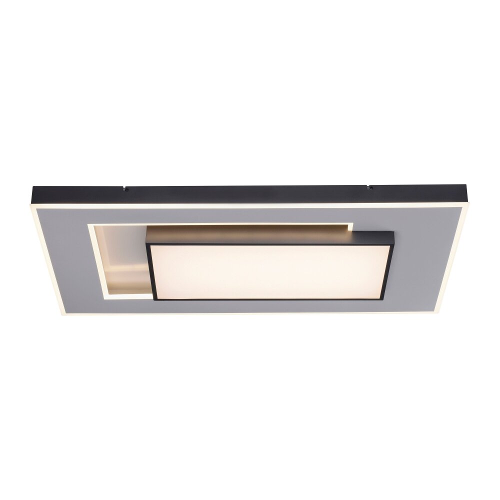 Plafonnier Paul-Neuhaus Q-ALTA LED Noir, 1 lumière, Télécommandes main product photo