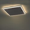 Plafonnier Paul-Neuhaus HELIX LED Aluminium, 2 lumières, Télécommandes